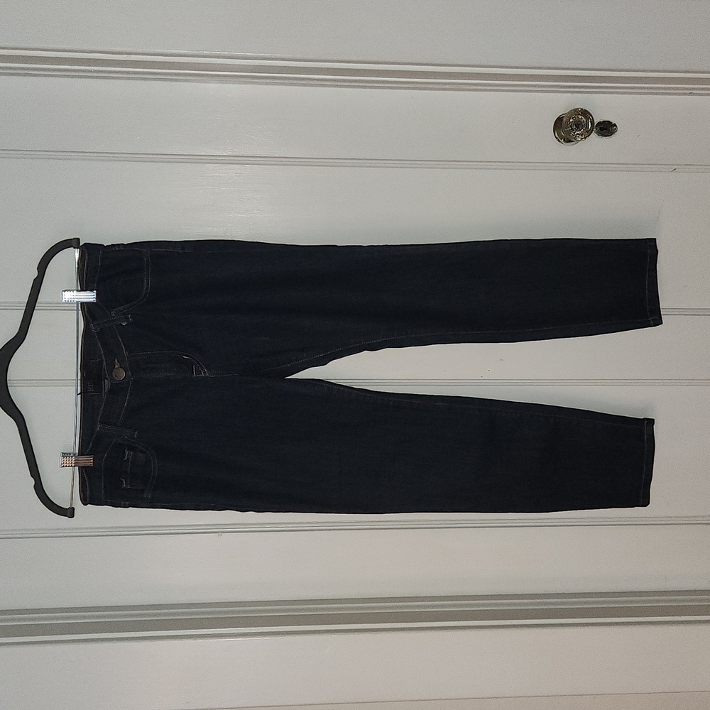 Dark wash denim jeans